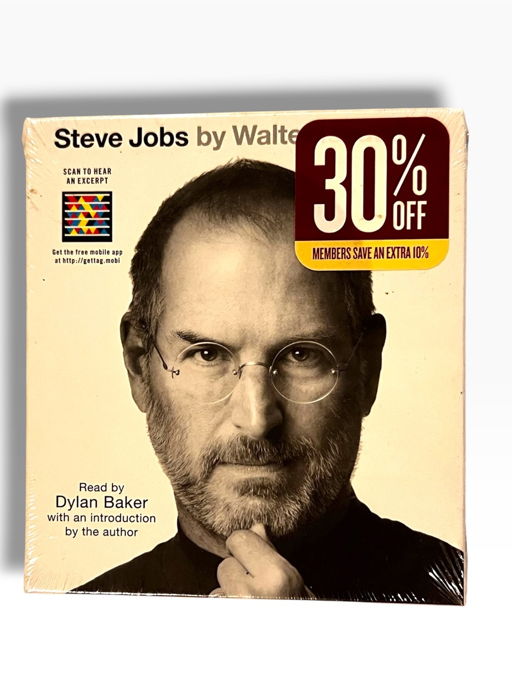 Steve Jobs by Walter Isaacson (2011, Compact Disc, Abridged edition) *Sealed E-2